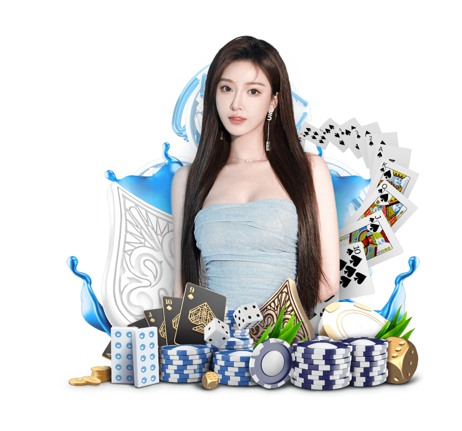 Live dealer at blackjack table with multi-camera setup